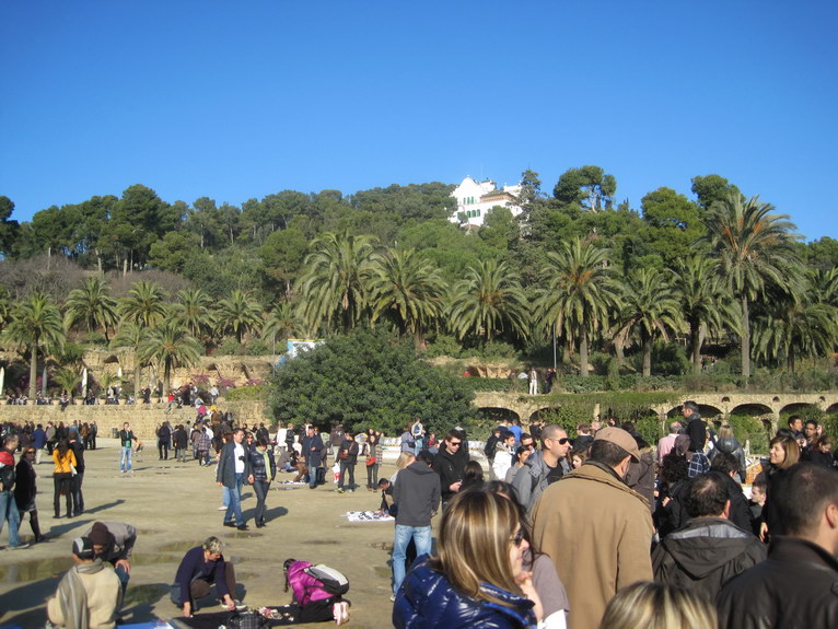 Парк Гюэля, посетители