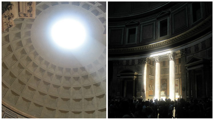 Римский Пантеон изнутри