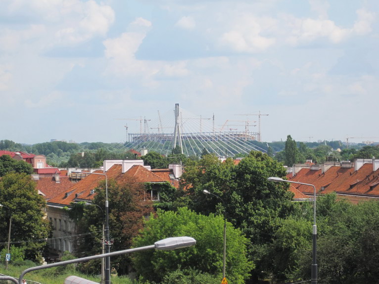 Варшава, строительство национального стадиона