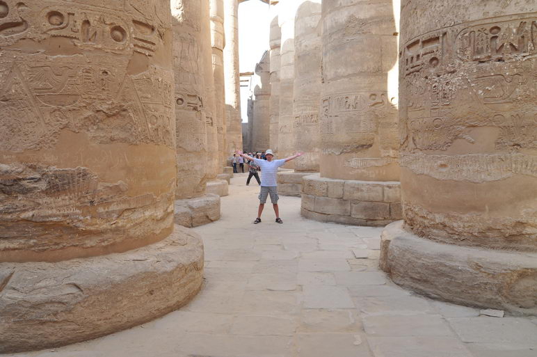 Луксорский храм, колонны, Египет