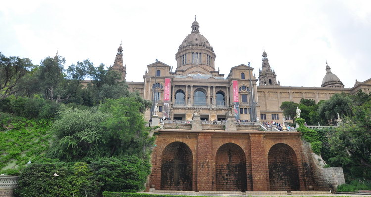 Барселона, национальный музей искусства Каталонии