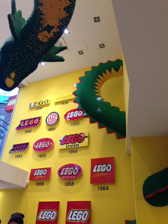 Магазин Лего в Копенгагене