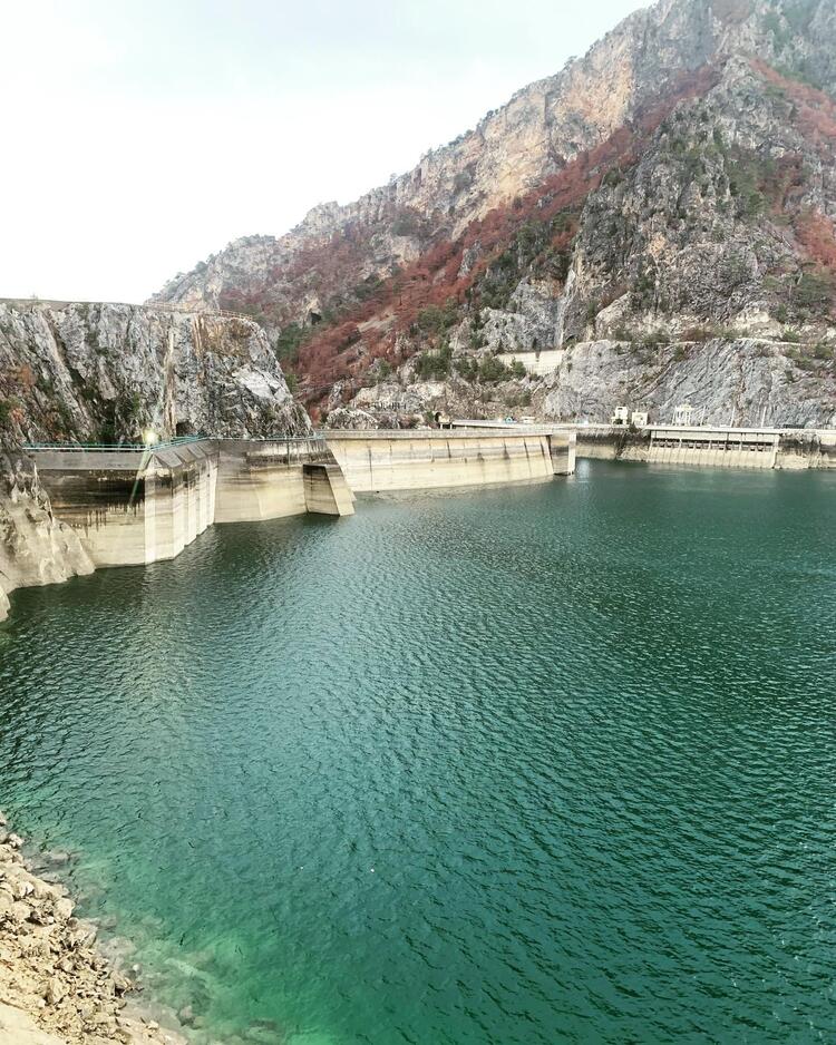 Водохранилище зеленого каньона